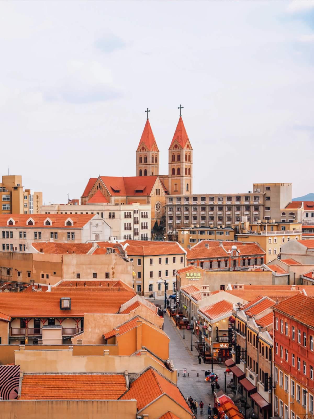 Qingdao's most European spot! The St. Michael's Cathedral is pure photo magic